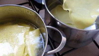 домашние каннелони с баклажанами