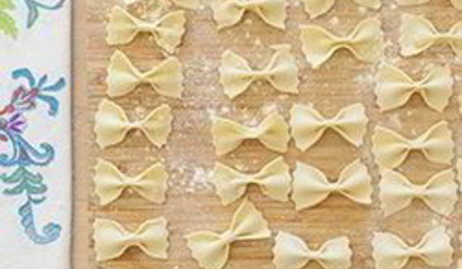 Рецепт домашней пасты фарфалле