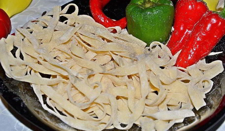 Рецепт домашней пасты