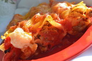 Каннелони с цветной капустой