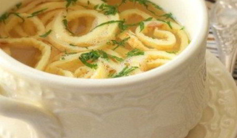 Рецепт лапши омлетной