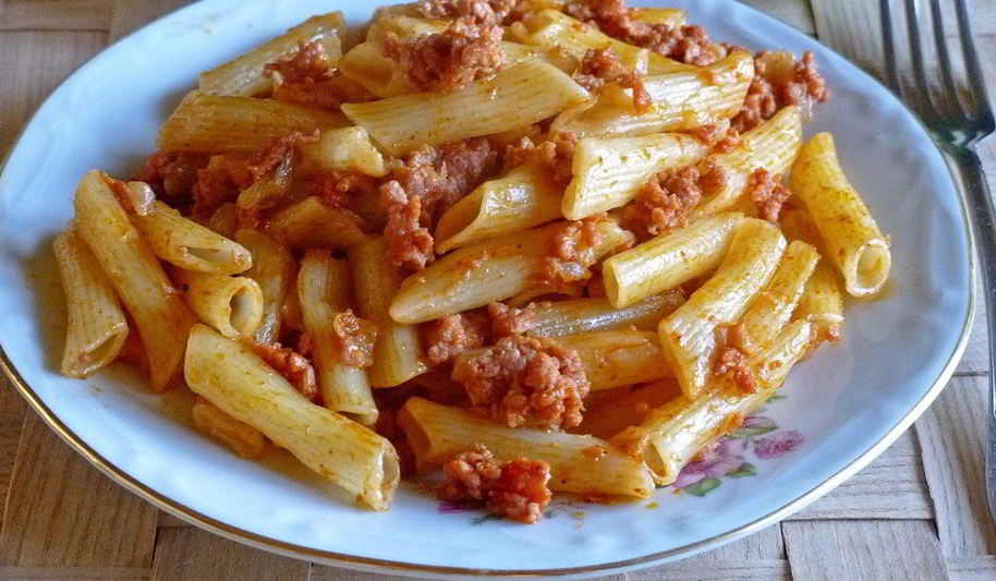 Рецепт макарон по-флотски с фаршем