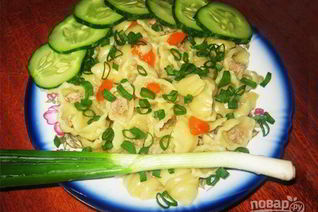 Макароны по-флотски в мультиварке Мулинекс