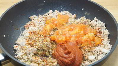 макароны с фаршем