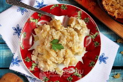 Макароны с картошкой