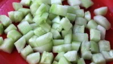 макароны с огурцами