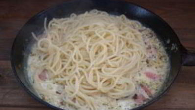 макароны с сосисками