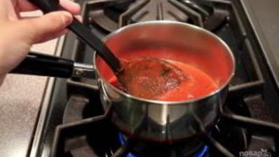 макароны с томатной пастой