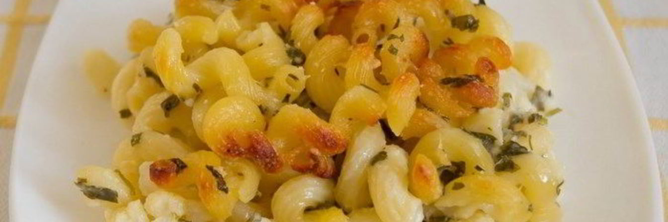 Макароны с цветной капустой