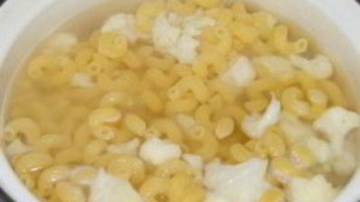 макароны с цветной капустой