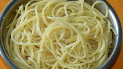 моточки-гриль из спагетти