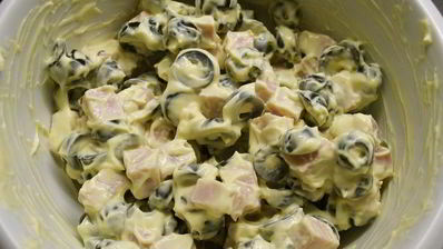 паста с двойным соусом