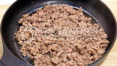 паста с фаршем и стручковой фасолью