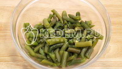 паста с фаршем и стручковой фасолью