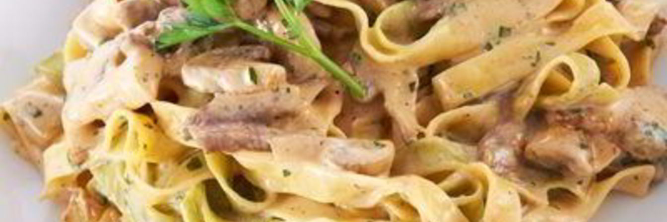 Паста с говядиной