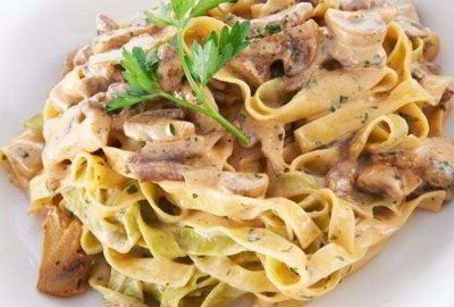 Паста с говядиной