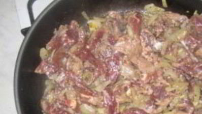 паста с говядиной