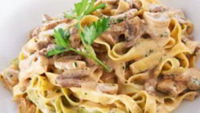 паста с говядиной