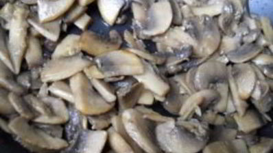 паста с грибным соусом