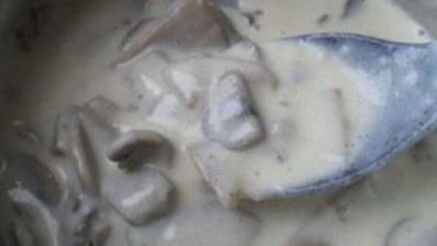 паста с грибным соусом