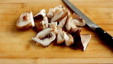 паста с курицей и грибами