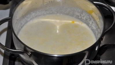 паста с курицей и овощами в сливочном соусе