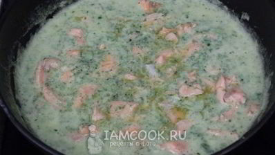 паста с лососем