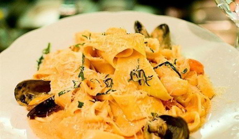 Рецепт пасты с морепродуктами