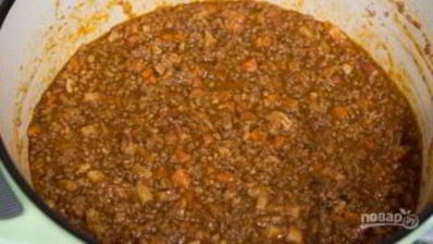 паста с мясным соусом болоньезе