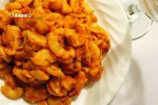 Паста с острым рыбным соусом