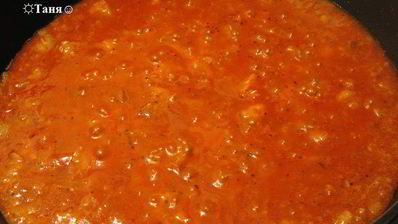 паста с острым рыбным соусом