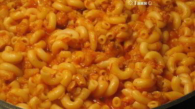 паста с острым рыбным соусом