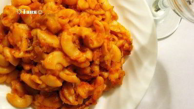 паста с острым рыбным соусом