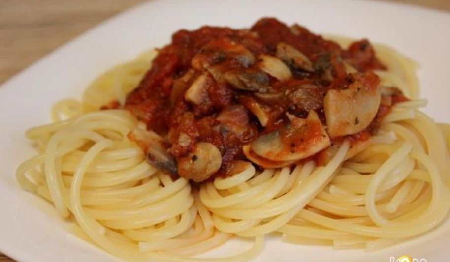 Рецепт пасты с томатно-грибным соусом