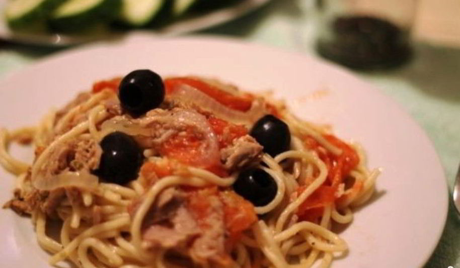 Рецепт пасты с тунцом