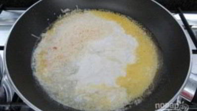 паста с ветчиной и лимоном