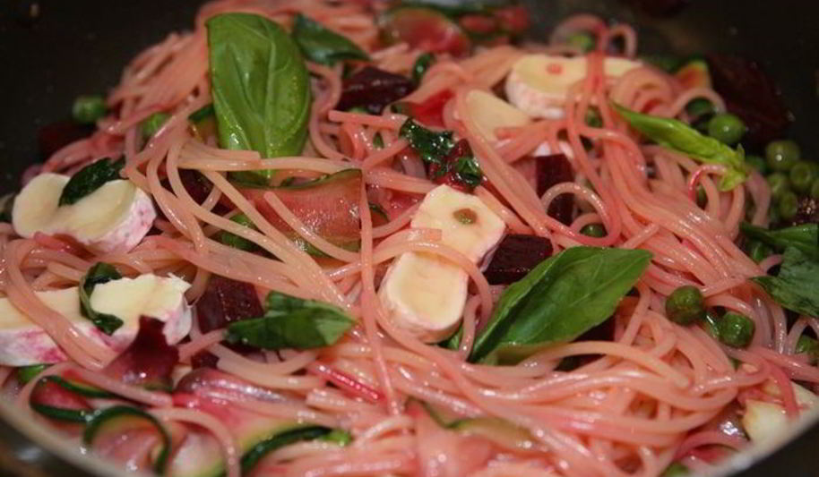 Рецепт розовых макарон утреннее искушение