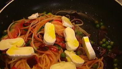 розовые макароны утреннее искушение