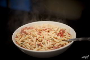 Сливочная паста с ветчиной