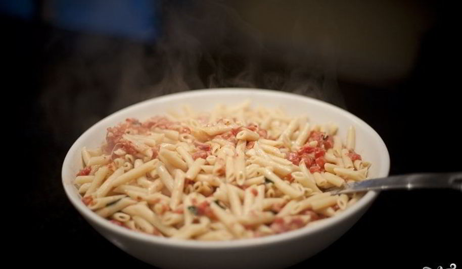 Рецепт сливочной пасты с ветчиной