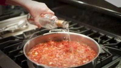 сливочная паста с ветчиной