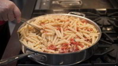 сливочная паста с ветчиной