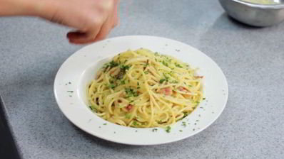 спагетти карбонара