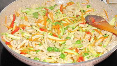 спагетти примавера