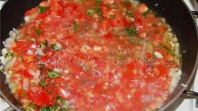 спагетти с морепродуктами