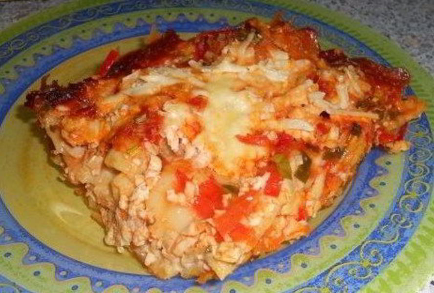 Вегетарианские фаршированные каннеллони со спаржей