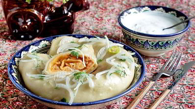 ханум с картошкой