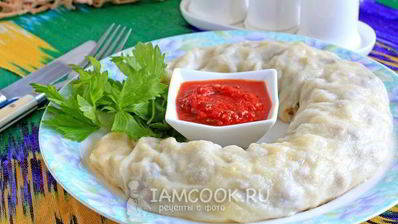 ханум с мясом и картошкой
