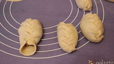 манты-косичка с мясом