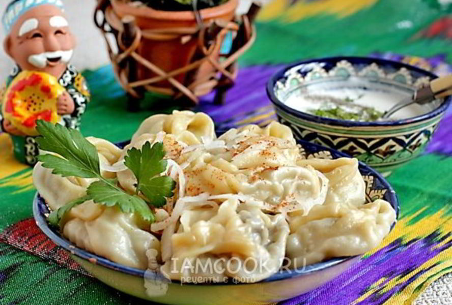 Манты по-узбекски